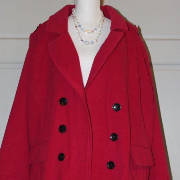 I.B. Diffusion Jackets & Blazers - Pink Peacoat (4X)